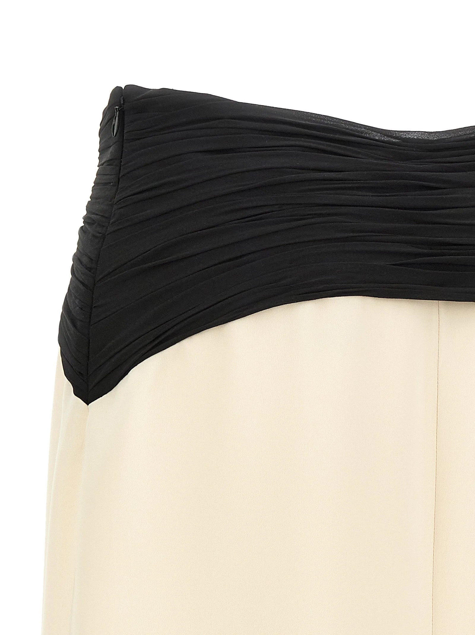 Valentino Garavani Bicolor Silk Mini Skirt - IT42