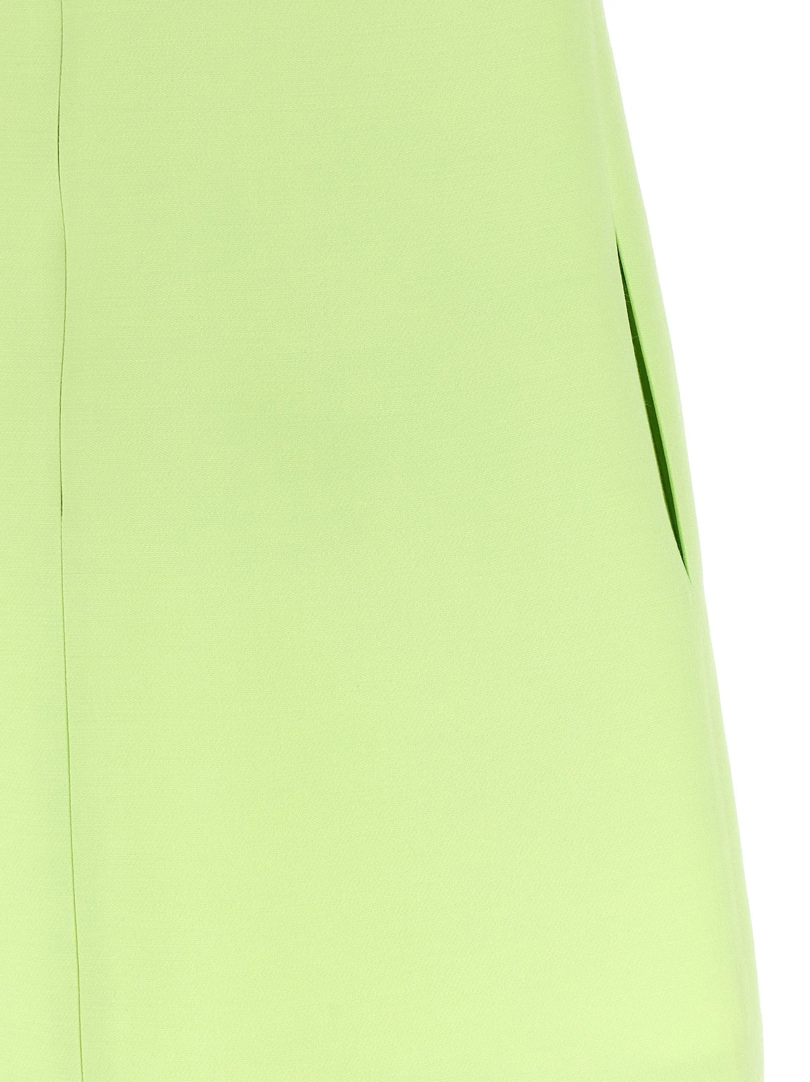 Valentino Garavani Bicolor Virgin Wool Short Dress