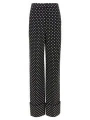 Valentino Garavani Bicolor Viscose Casual Pants - IT38
