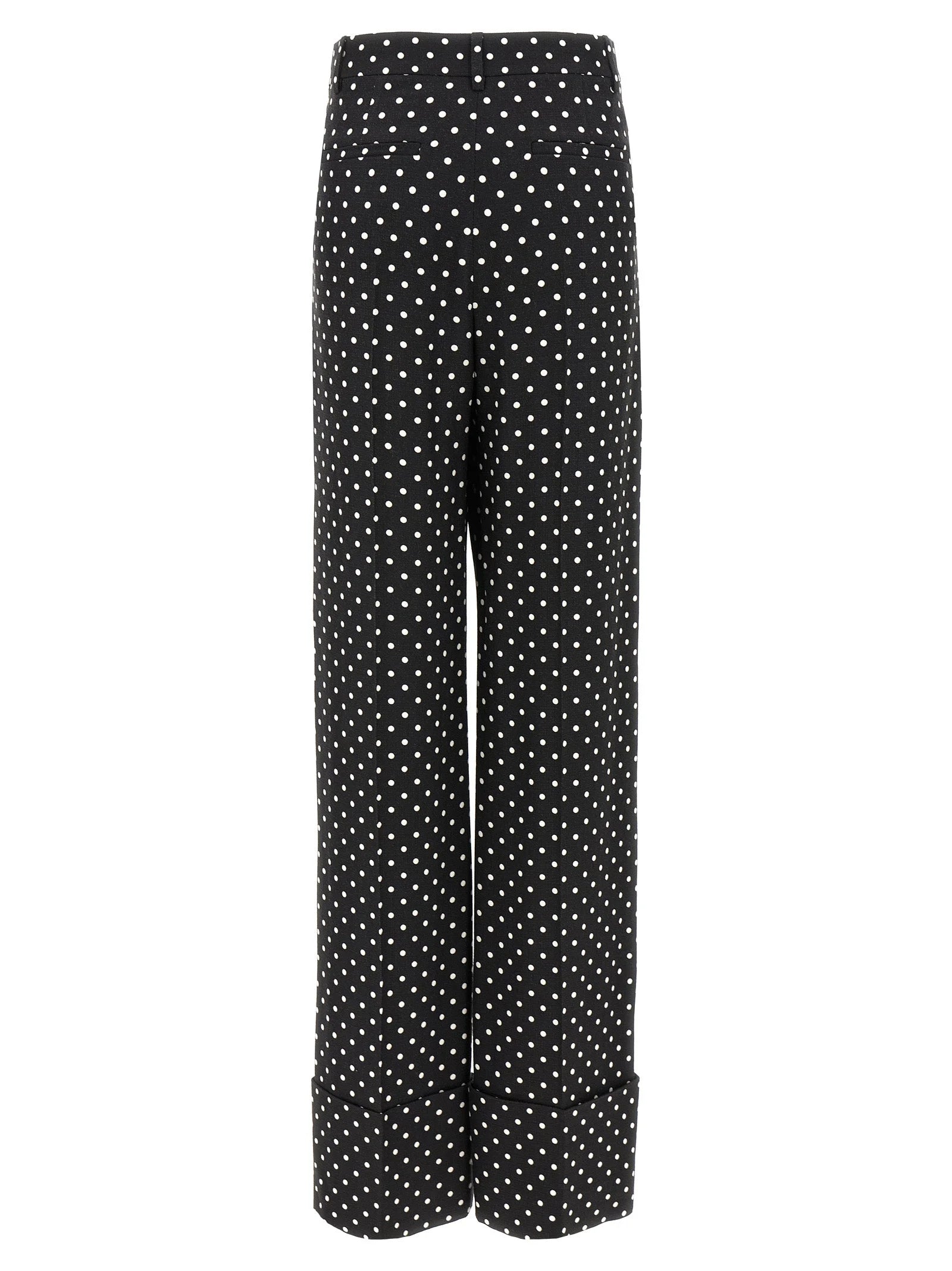 Valentino Garavani Bicolor Viscose Casual Pants - IT38