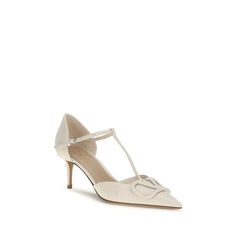 Valentino Garavani Black Calf Leather Bos Taurus High Heel Pumps - EU40/US10