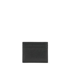 Valentino Garavani Black Calf Leather Bos Taurus Wallet