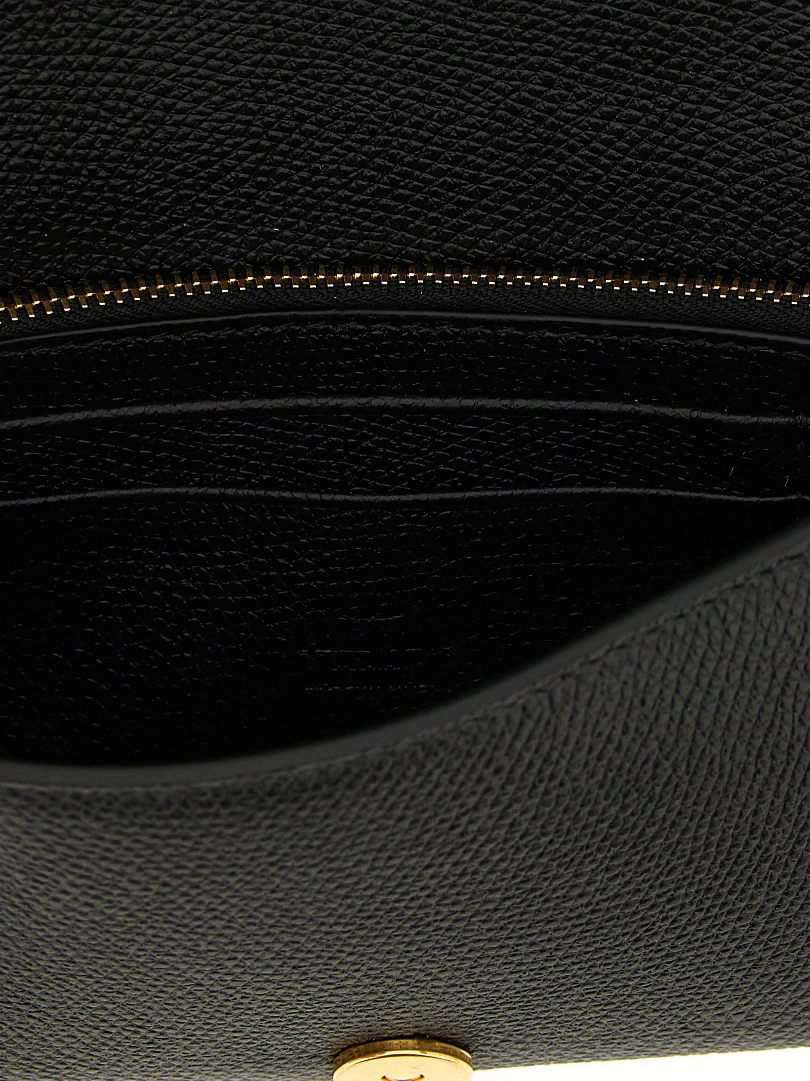 Valentino Garavani Black Calfskin Cardholder