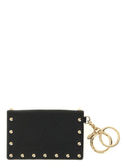 Valentino Garavani Black Calfskin Cardholder