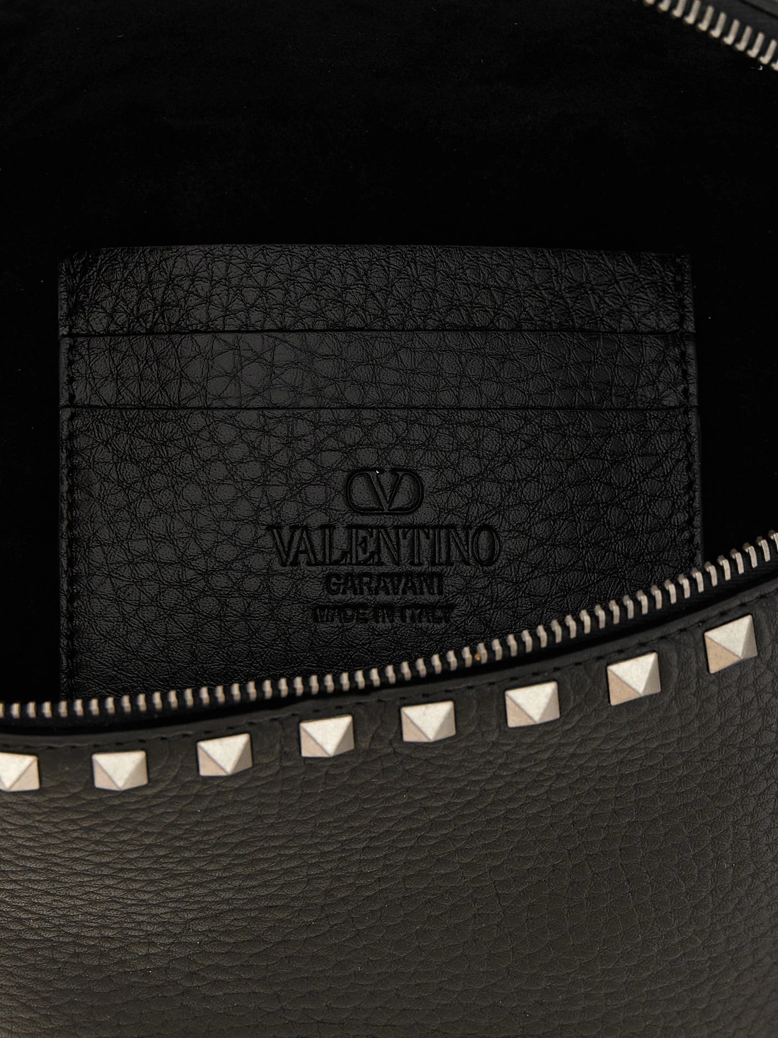 Valentino Garavani Black Calfskin Crossbody Bag
