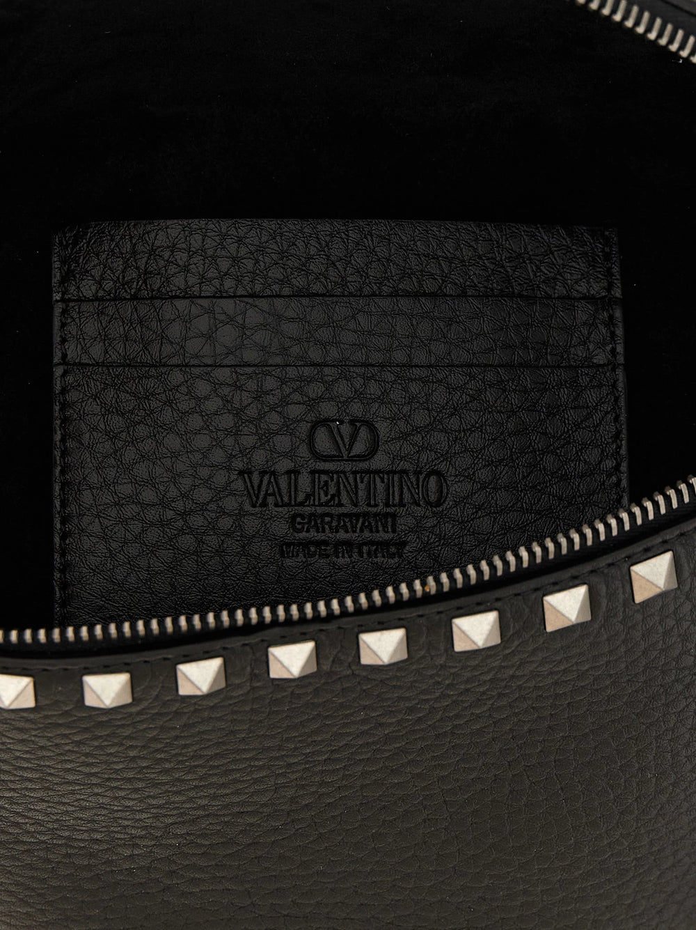 Valentino Garavani Black Calfskin Crossbody Bag