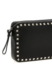 Valentino Garavani Black Calfskin Crossbody Bag
