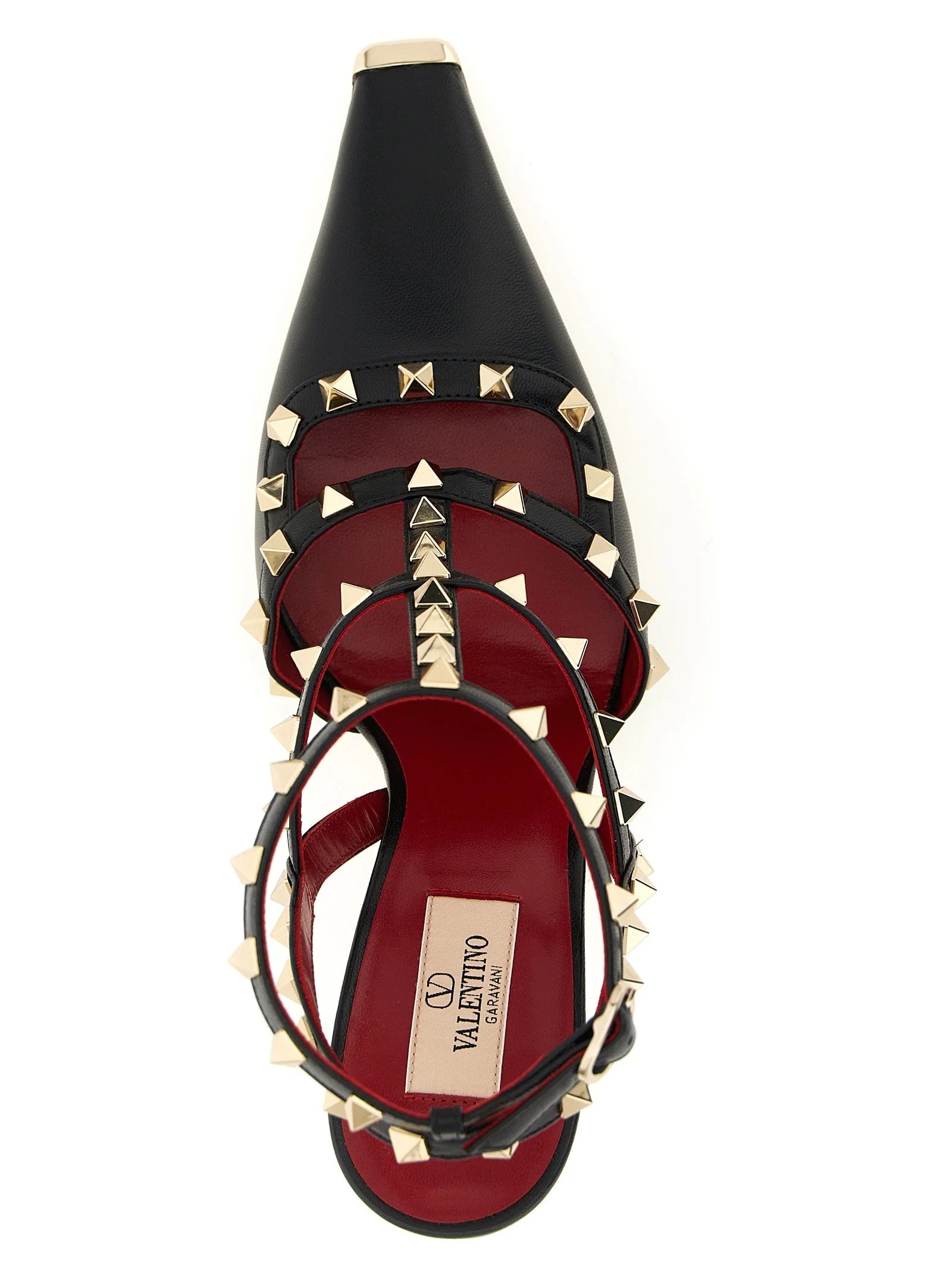 Valentino Garavani Black Calfskin High Heel Pumps