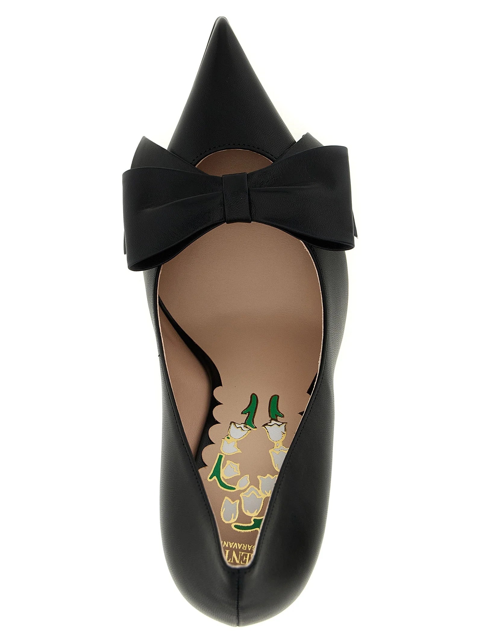 Valentino Garavani Black Calfskin High Heel Pumps - EU39/US9