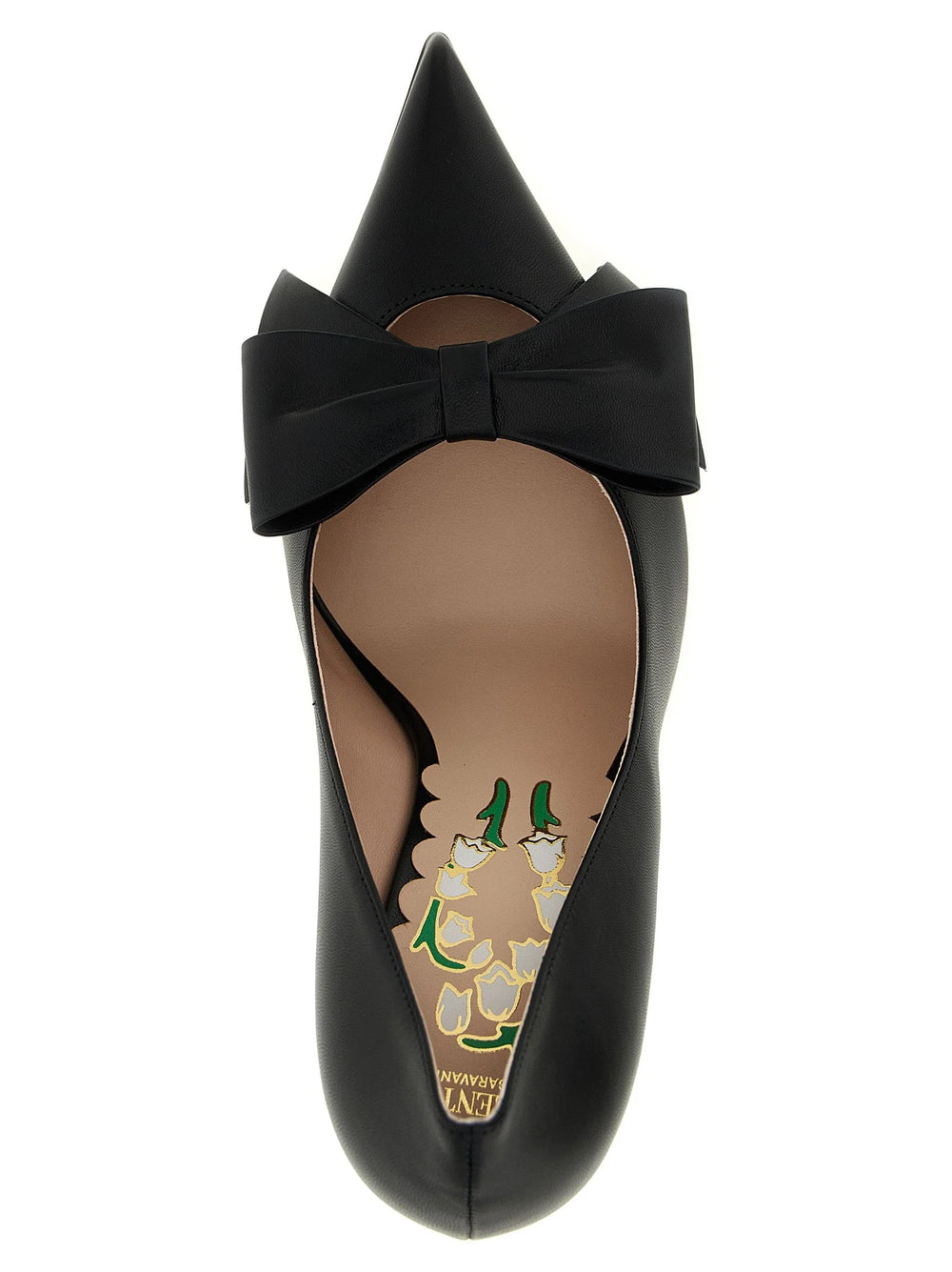 Valentino Garavani Black Calfskin High Heel Pumps - EU39/US9