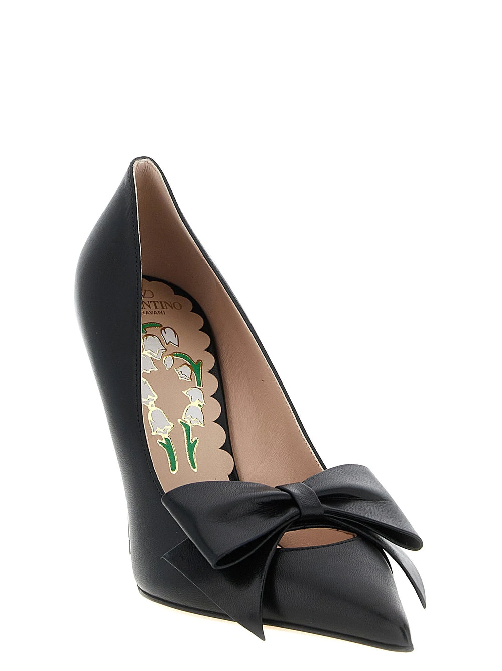 Valentino Garavani Black Calfskin High Heel Pumps - EU39/US9