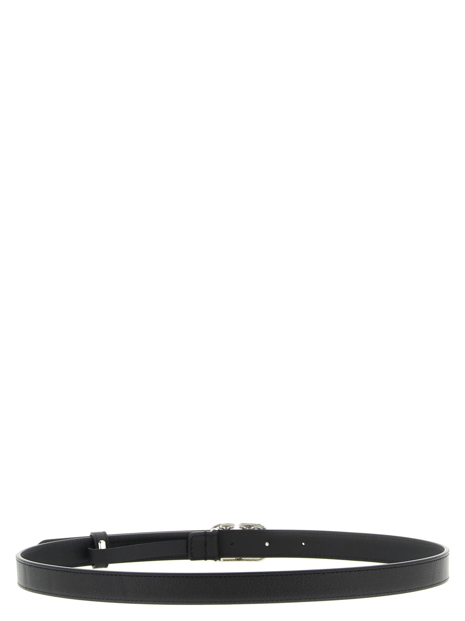 Valentino Garavani Black Calfskin Regular Belt