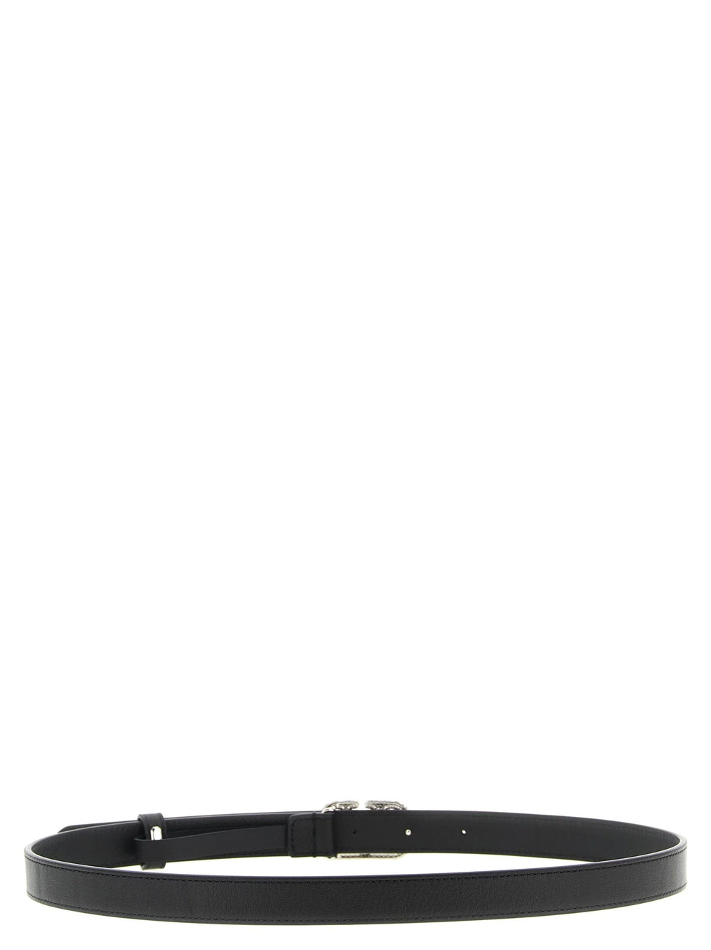 Valentino Garavani Black Calfskin Regular Belt