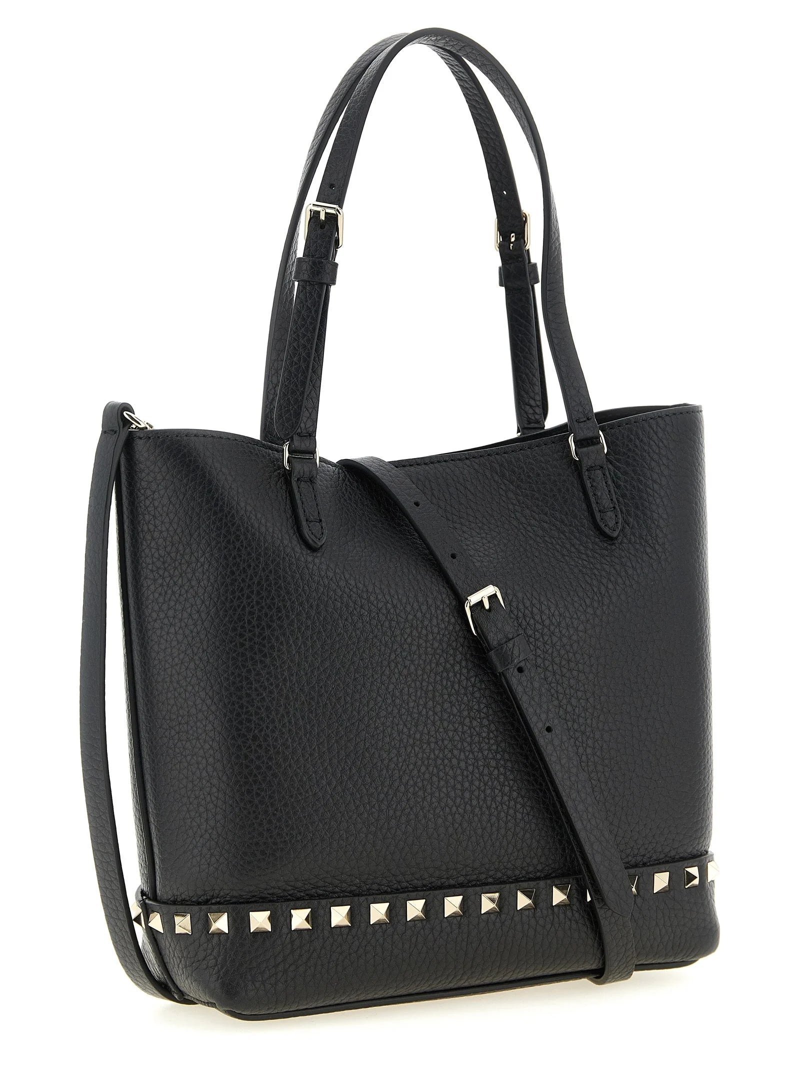 Valentino Garavani Black Calfskin Shoulder Bag