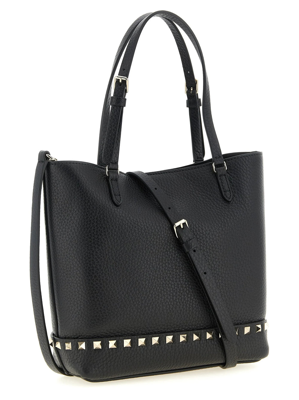 Valentino Garavani Black Calfskin Shoulder Bag