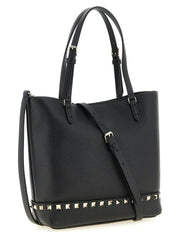 Valentino Garavani Black Calfskin Shoulder Bag