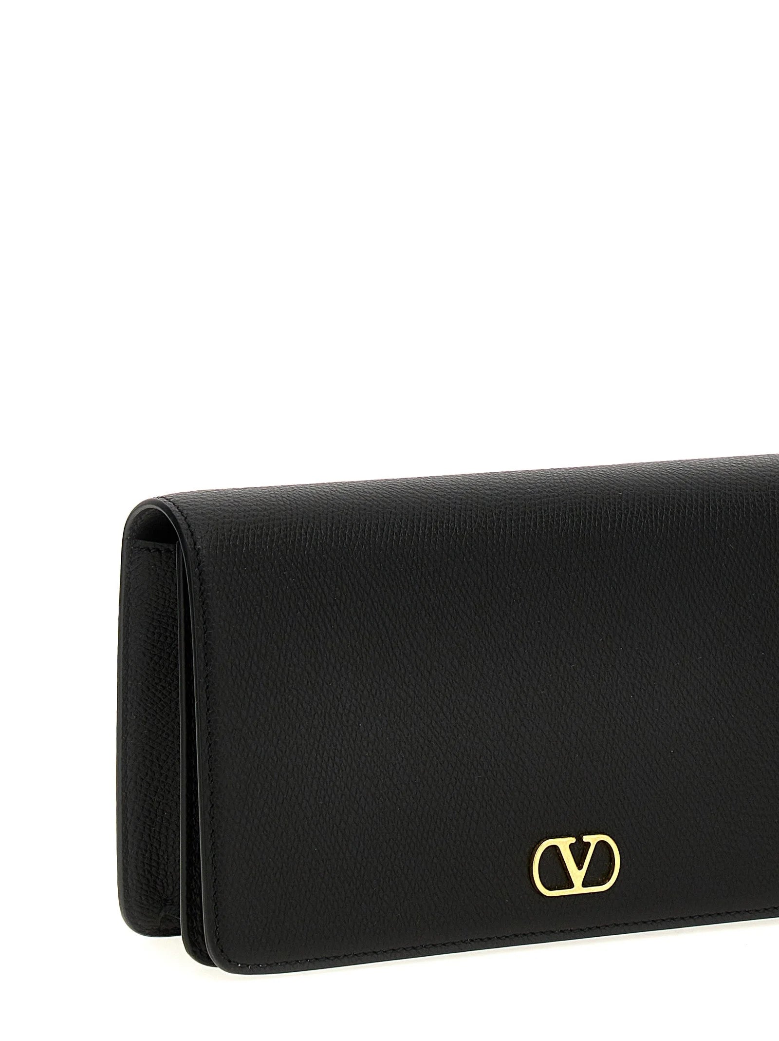 Valentino Garavani Black Calfskin Shoulder Bag