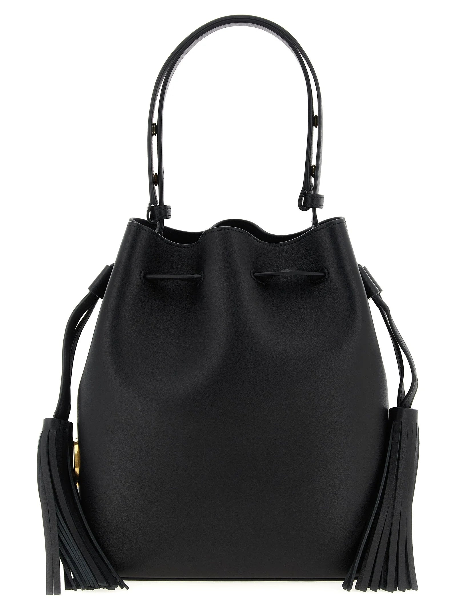 Valentino Garavani Black Calfskin Shoulder Bag