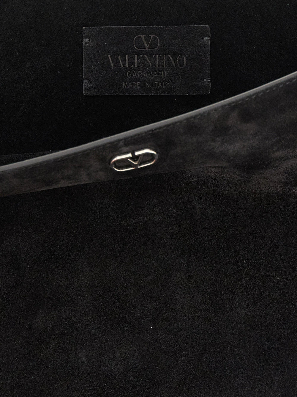 Valentino Garavani Black Calfskin Shoulder Bag