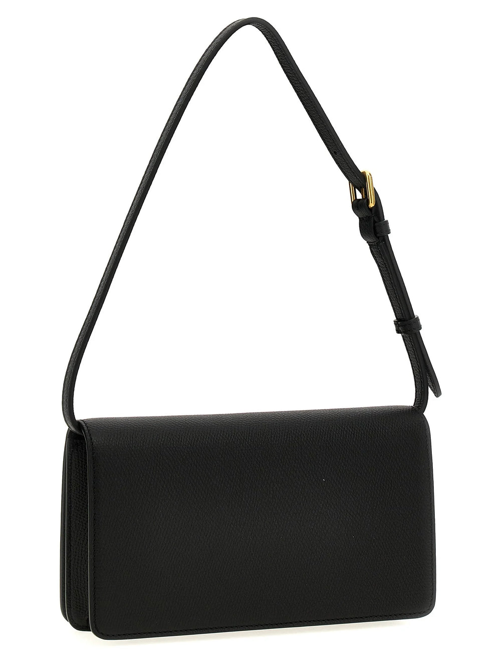 Valentino Garavani Black Calfskin Shoulder Bag