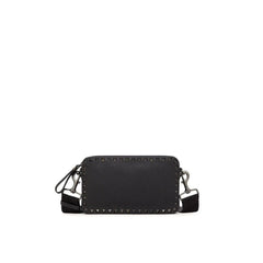 Valentino Garavani Black Calfskin Shoulder Bag