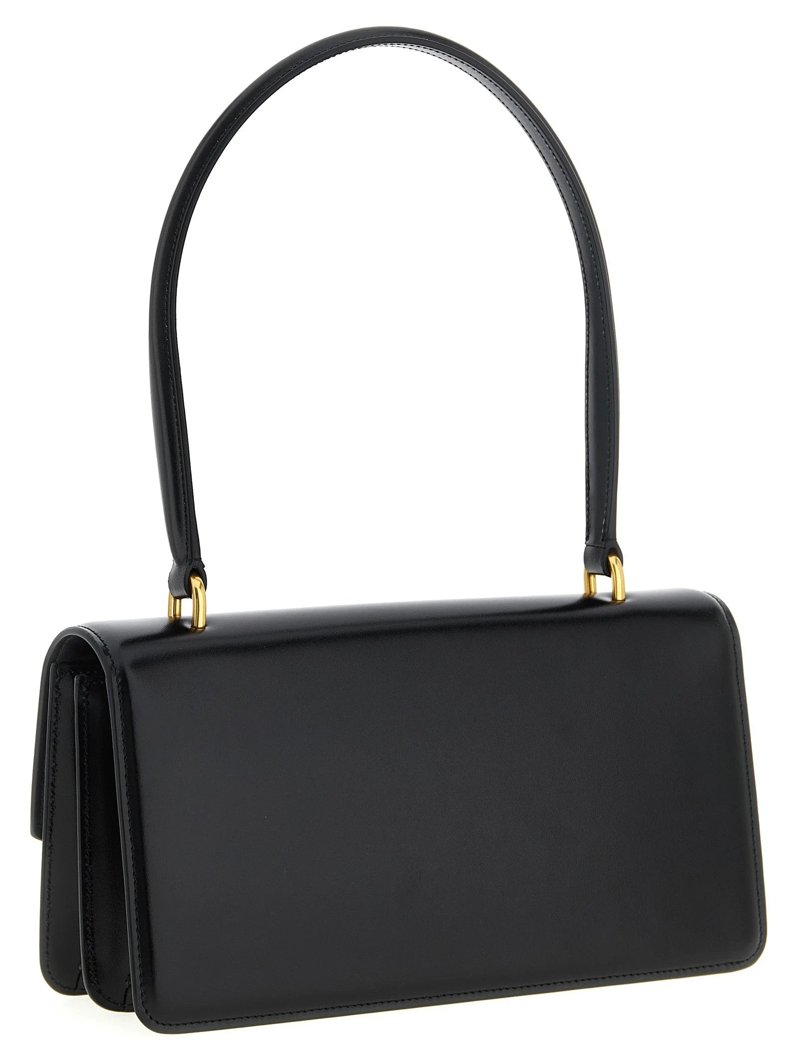 Valentino Garavani Black Calfskin Shoulder Bag