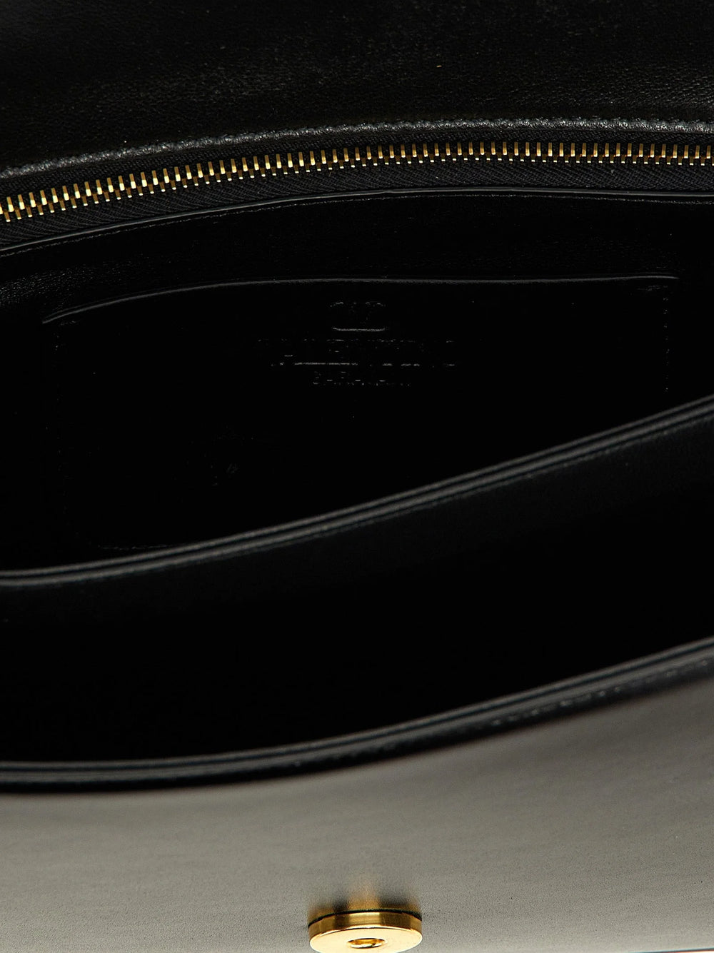 Valentino Garavani Black Calfskin Shoulder Bag