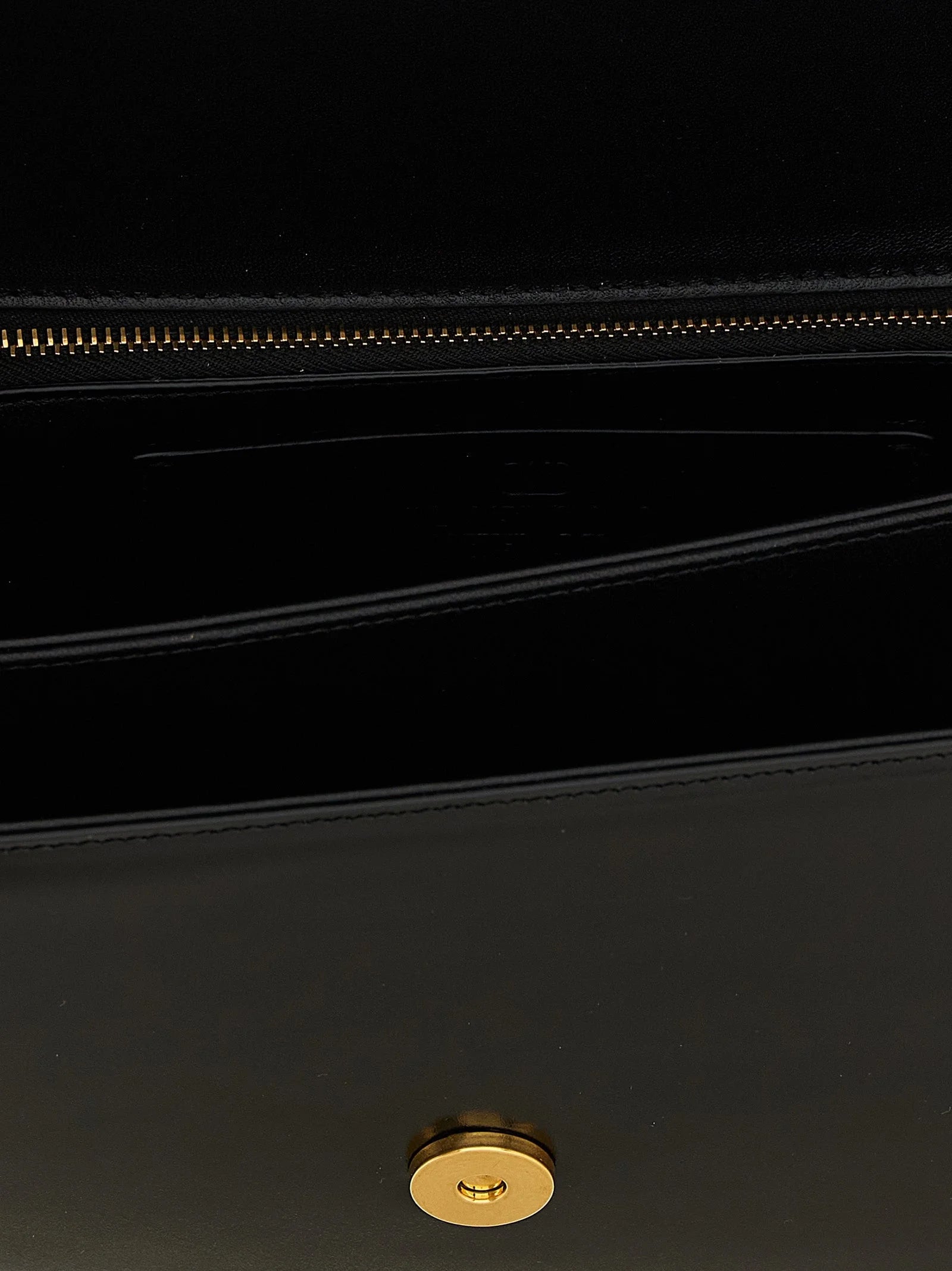 Valentino Garavani Black Calfskin Shoulder Bag