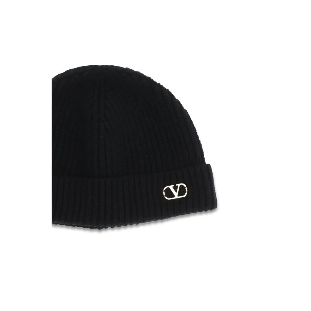 Bonnet en cachemire noir Valentino Garavani - UNI