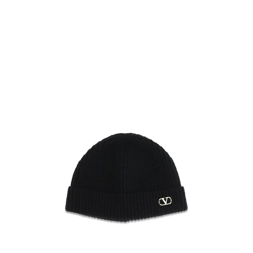 Bonnet en cachemire noir Valentino Garavani - UNI