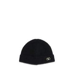 Bonnet en cachemire noir Valentino Garavani - UNI