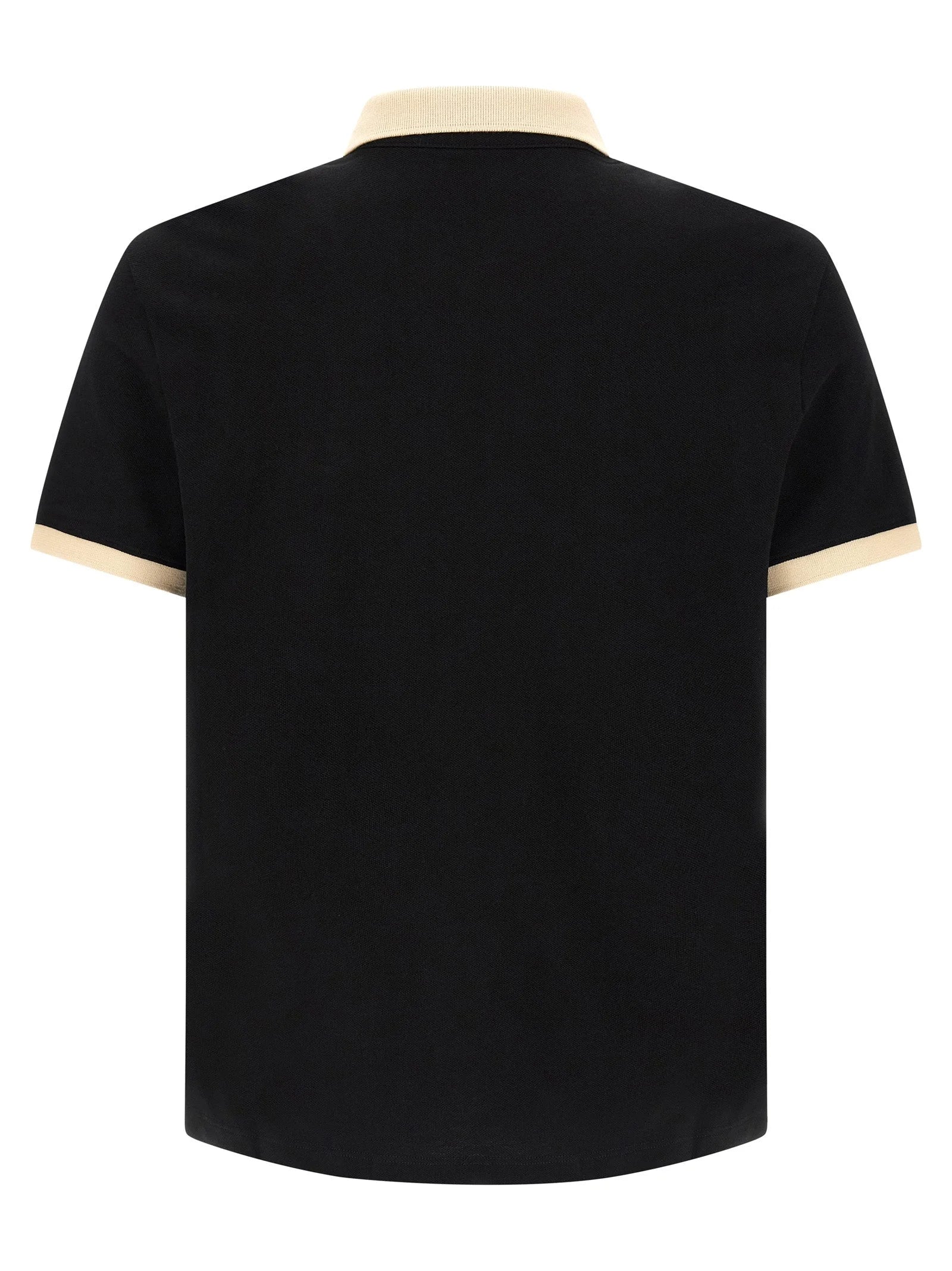 Valentino Garavani Black Cotton Polo Shirt - XL