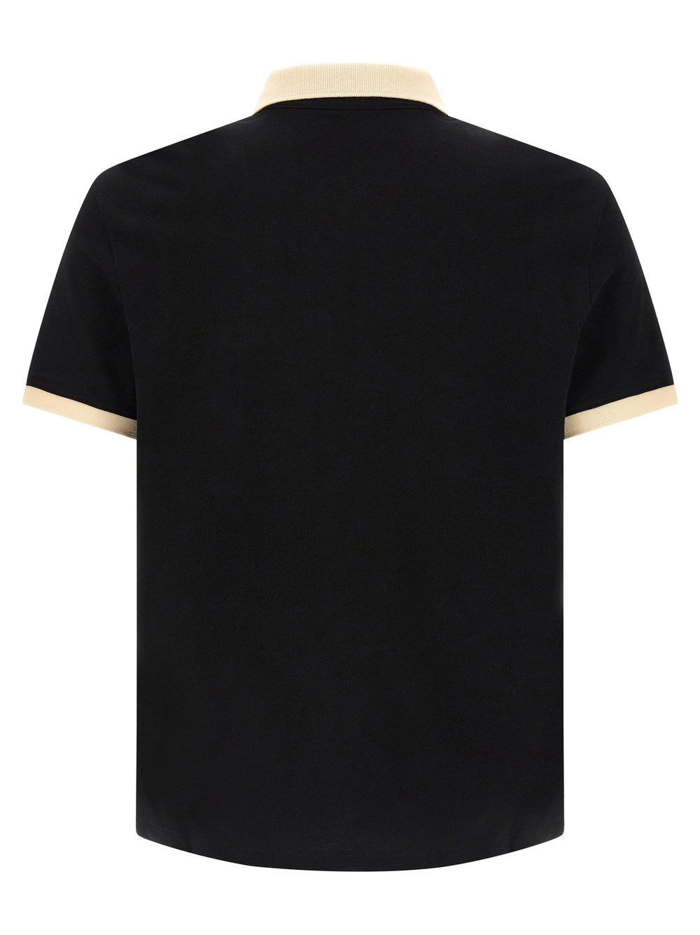 Valentino Garavani Black Cotton Polo Shirt - XL