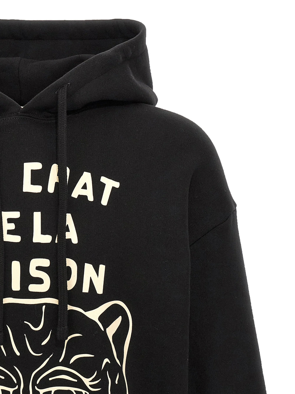 Valentino Garavani Black Cotton Sweatshirt
