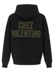 Valentino Garavani Black Cotton Sweatshirt - L