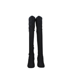 Valentino Garavani Black Fabric Over The Knee