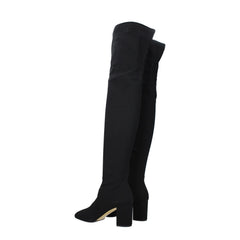 Valentino Garavani Black Fabric Over The Knee