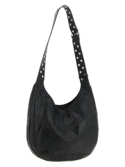 Valentino Garavani Black Lamb Leather Shoulder Bag