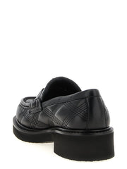 Valentino Garavani Black Lamb Leather Slip-On Loafers