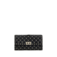Valentino Garavani Black Lamb Ovis Aries Aries Shoulder Bag