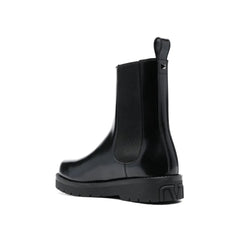 Valentino Garavani Black Leather Chelsea Boots - EU41.5/US8.5