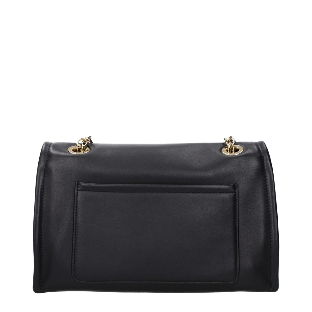 Valentino Garavani Black Leather Crossbody Bag