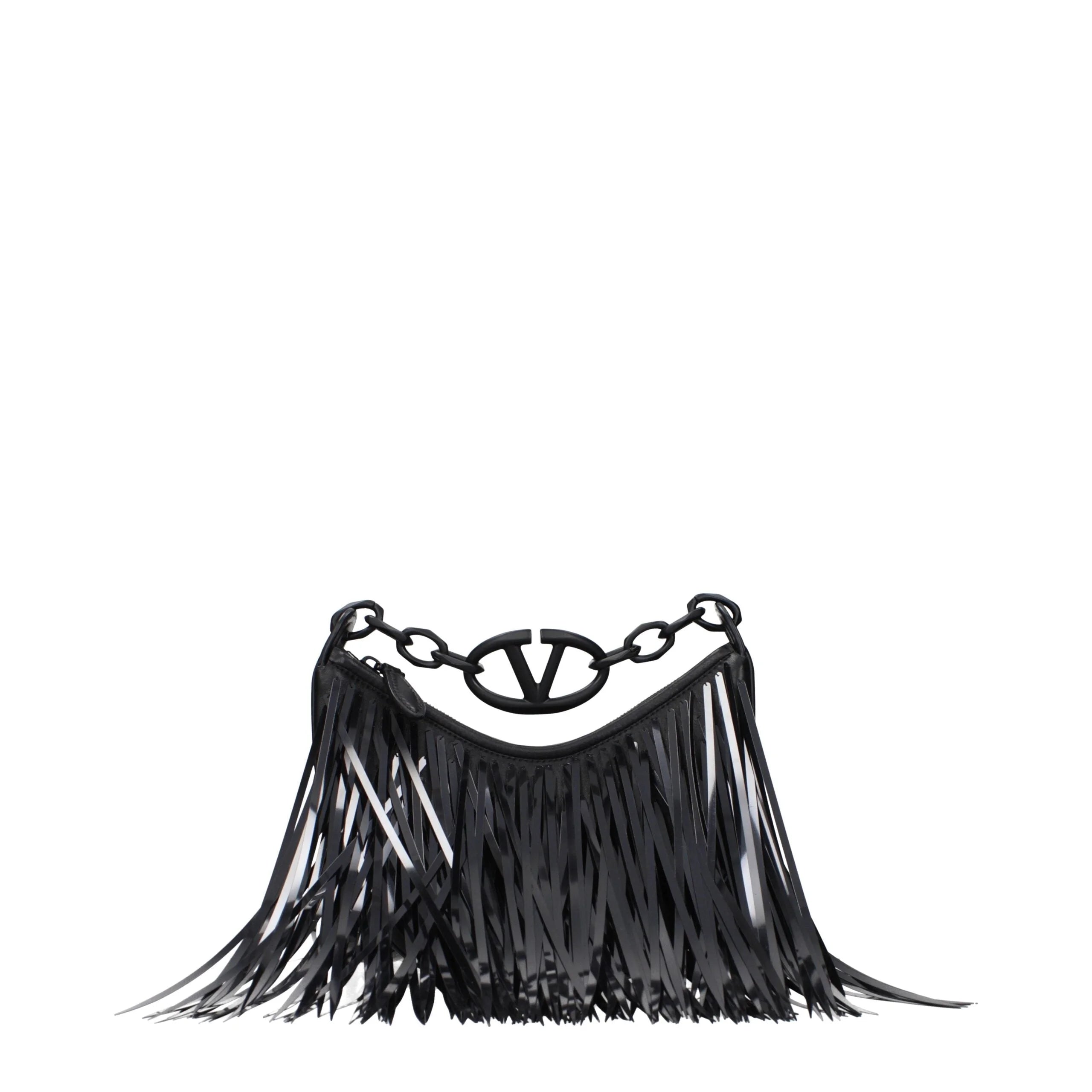 Valentino Garavani Black Leather Handbag