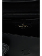 Valentino Garavani Black Leather Shoulder Bag