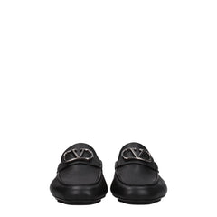 Pantofi mocasini slip-on din piele neagră Valentino Garavani - EU40/US7