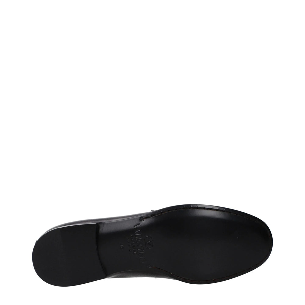 Mocofii tip loafers din piele neagră Valentino Garavani - EU42.5/US9.5
