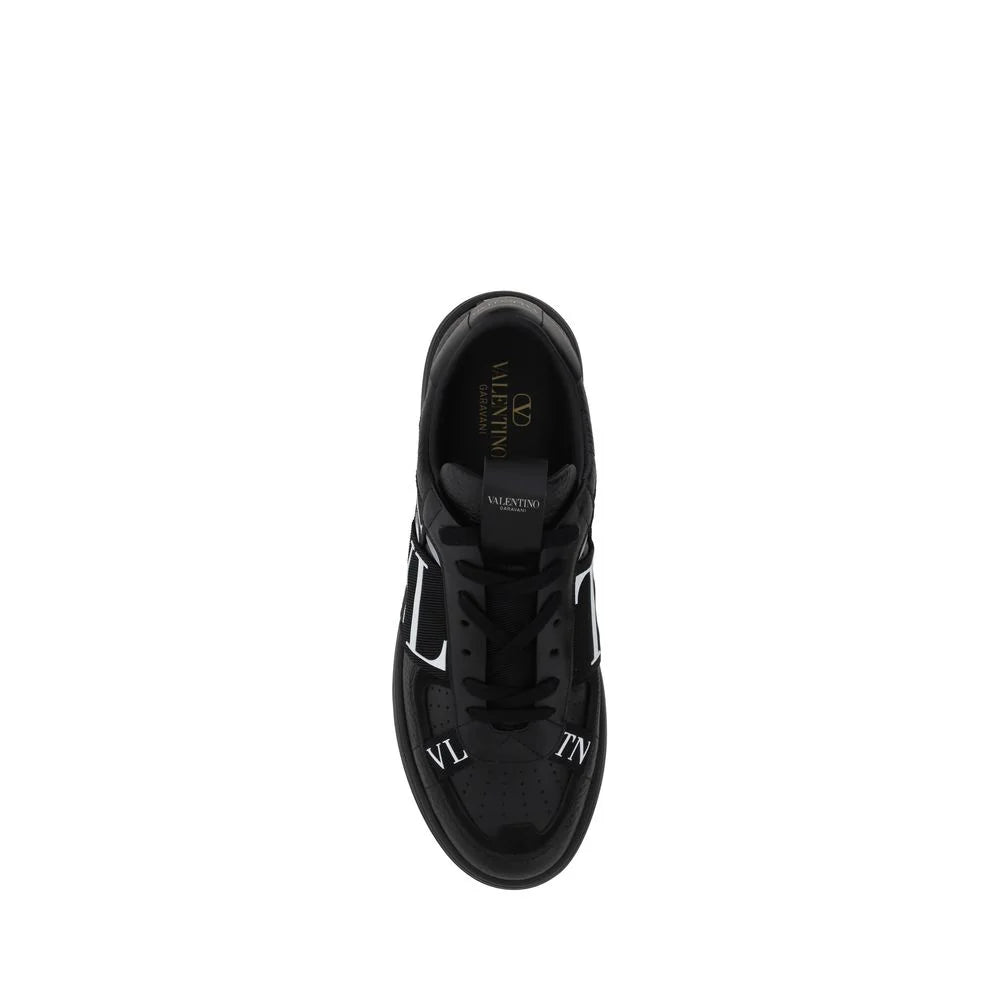 Valentino Garavani Black Leather VL7N Sneakers - EU 42 | US 9 - Sneakers
