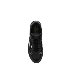 Valentino Garavani Black Leather VL7N Sneakers - EU 42 | US 9 - Sneakers