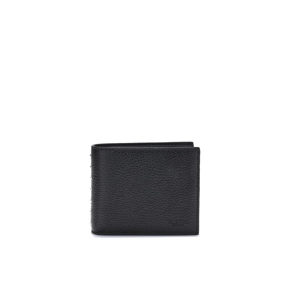 Valentino Garavani Black Leather Wallet