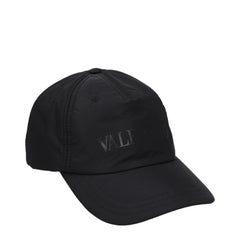 Valentino Garavani Black Polyamide Caps (Baseball Hat) - Baseball Caps